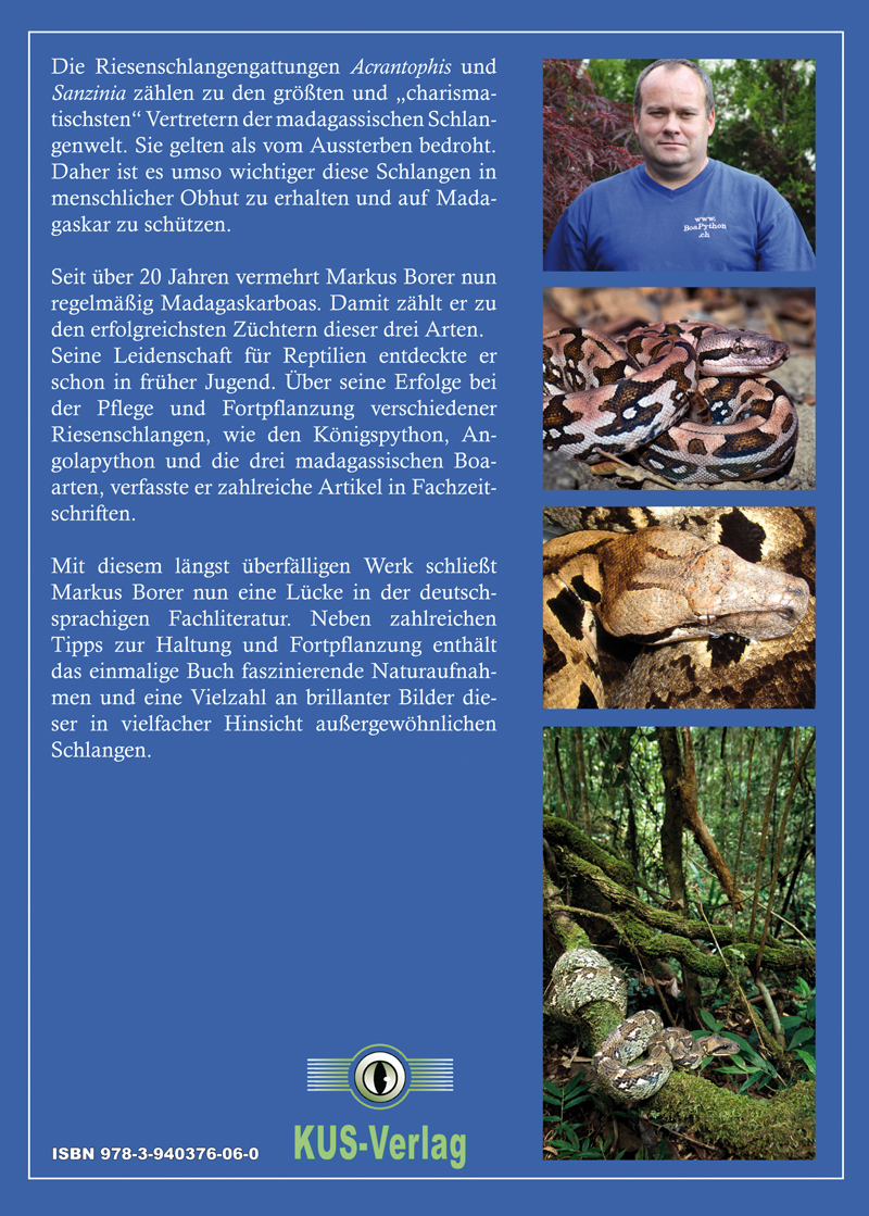 Markus Borer - Schlangenzüchter in der Schweiz